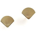 Комплект из 2-х настенных крючков из металла Shell Wall Hooks варинант исполнения - 2 | Loft Concept в Омске