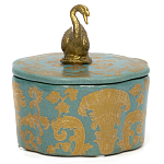 Фарфоровая шкатулка Swan Lake варинант исполнения - 5 | Loft Concept в Омске