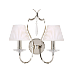 Бра с 2-мя лампами и подвеской из прозрачного стекла Elstead Lighting варинант исполнения - 2 | Loft Concept в Омске