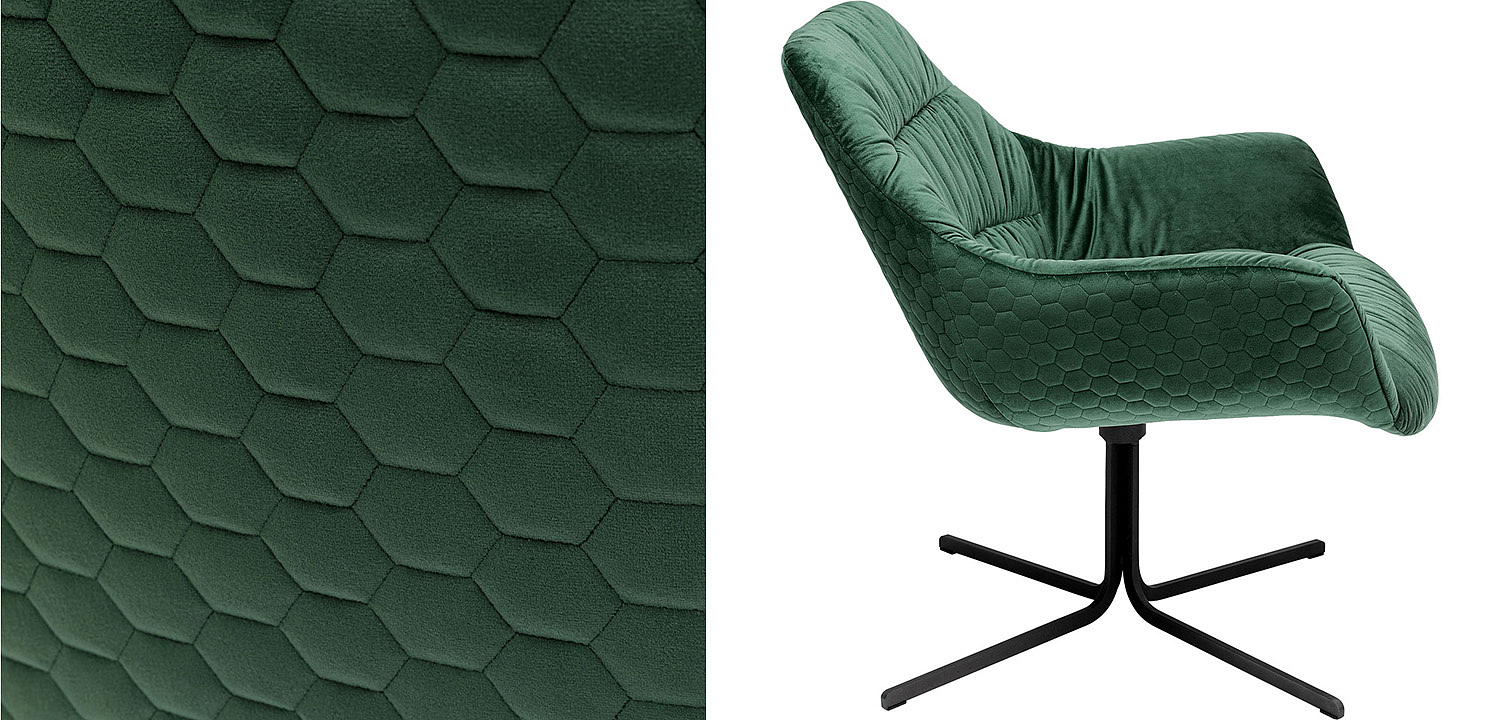 Кресло вращающееся Green Honeycomb - Loft-Concept в Омске