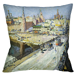 Подушка декоративная Москворецкий мост Impressionism in Art варинант исполнения - 1 | Loft Concept в Омске