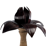 Настольная лампа черная INDONESIAN LAMPS варинант исполнения - 2 | Loft Concept в Омске