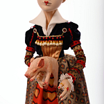 Авторская кукла Красная Королева Iracebeth of Crims варинант исполнения - 4 | Loft Concept в Омске