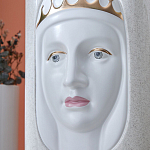 Ваза с золотисто-белыми фрагментами Faces of Imagination варинант исполнения - 8 | Loft Concept в Омске