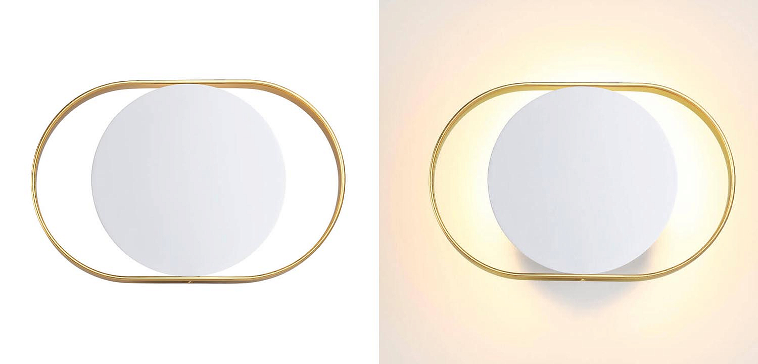 Бра Globo Ocular Sconce Oval White Бра Globo Ocular Sconce Oval White - Loft-Concept в Омске