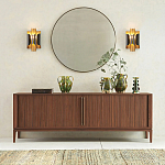 Бра из металла Dolton Wall Lamp White варинант исполнения - 9 | Loft Concept в Омске