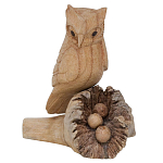 Статуэтка из дерева сова Animals of the World варинант исполнения - 3 | Loft Concept в Омске