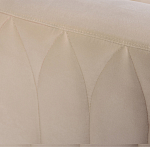 Кресло велюровое бежевое Cubic Silhouette варинант исполнения - 5 | Loft Concept в Омске