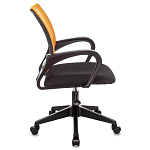 Офисное кресло с основанием из черного пластика Desk chairs Orange варинант исполнения - 3 | Loft Concept в Омске