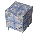 Тумба Short Ufo Blue варинант исполнения - 3 | Loft Concept в Омске