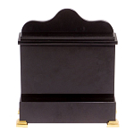 Часы настольные из натурального камня Нефрит с декором в виде Кариатиды Caryatid Stone Clock варинант исполнения - 3 | Loft Concept в Омске