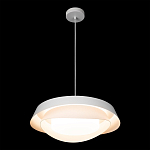 Подвесной светильник круглый белого цвета из металла Vita Cuna варинант исполнения - 6 | Loft Concept в Омске