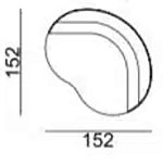 Кушетка Calypso варинант исполнения - 6 | Loft Concept в Омске