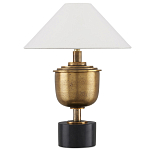 Настольная лампа с конусовидным тканевым абажуром Striving for Excellence варинант исполнения - 2 | Loft Concept в Омске