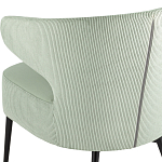 Современное мягкое кресло на металлических ножках Rakush Pistachio варинант исполнения - 7 | Loft Concept в Омске