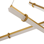 Светодиодная люстра Trumpet Tube Brass 107 варинант исполнения - 3 | Loft Concept в Омске