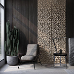 Гипсовая 3D панель с принтографией PM-45 варинант исполнения - 1 | Loft Concept в Омске