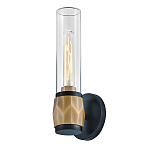 Бра для ванных комнат с прозрачным стеклянным плафоном в форме цилиндра Hinkley варинант исполнения - 12 | Loft Concept в Омске