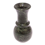 Ваза декоративная для цветов из камня змеевик Vase Serpentine варинант исполнения - 2 | Loft Concept в Омске