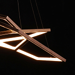 Люстра с 3-мя подвесами в виде шестиугольников Hexagon Horizontal варинант исполнения - 5 | Loft Concept в Омске