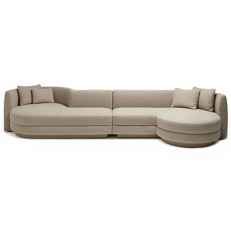 4-х местный Элитный диван трансформер Miami Бежевый в Омске | Loft Concept 