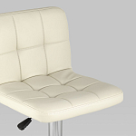 Барный стул с сиденьем молочного цвета Honory варинант исполнения - 7 | Loft Concept в Омске