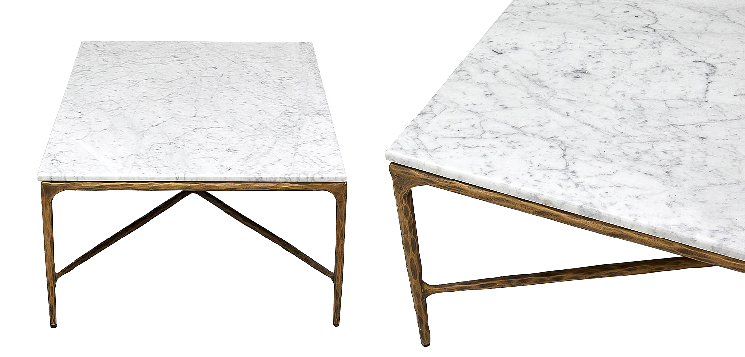 Кофейный стол с мраморной столешницей Randy Marble Coffee Table Кофейный стол с мраморной столешницей Randy Marble Coffee Table - Loft-Concept в Омске