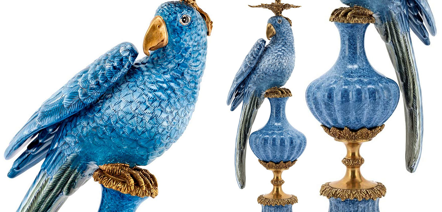 Подсвечник Abhika Candlen Parrot Atlantide Подсвечник Abhika Candlen Parrot Atlantide - Loft-Concept в Омске