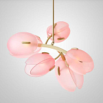 Дизайнерский Светильник Lilly Pink Tulip Lamp розовый плафон  варинант исполнения - 5 | Loft Concept в Омске