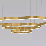 Люстра подвесная с 3-мя ассиметричными светодиодными лампами Golden Current варинант исполнения - 3 | Loft Concept в Омске