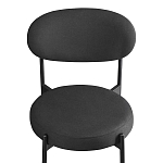 Стул мягкий Alfie Chair черный варинант исполнения - 5 | Loft Concept в Омске