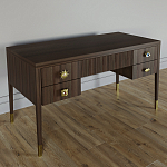 Письменный стол с 4-мя ящиками Elsa Dreams Walnut варинант исполнения - 1 | Loft Concept в Омске