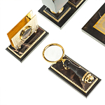 Настольный письменный набор из яшмы и долерита в подарочной упаковке Manager Organizer варинант исполнения - 7 | Loft Concept в Омске