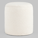 Дизайнерский Пуф Букле Poof Alice White Boucle  варинант исполнения - 5 | Loft Concept в Омске