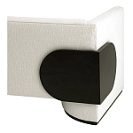 Дизайнерский Двухместный диван Florida Sofa  с элегантным деревянным декором  варинант исполнения - 4 | Loft Concept в Омске