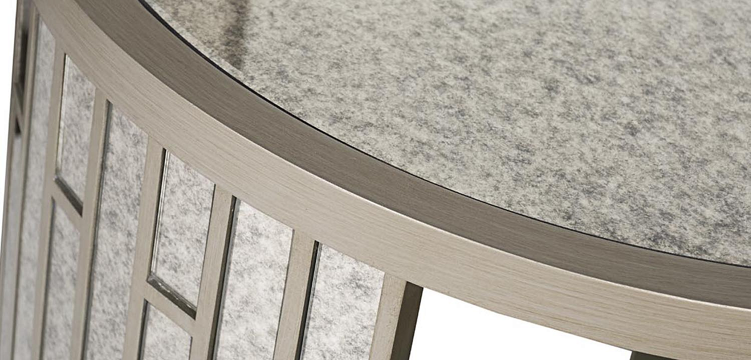 Тумба круглая Mirror Blocks Nightstand Тумба круглая Mirror Blocks Nightstand - Loft-Concept в Омске