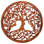 Панно из дерева Mythosream Panel With Trees варинант исполнения - 1 | Loft Concept в Омске