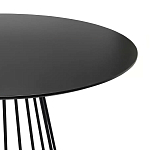 Круглый обеденный стол с основанием в виде конуса Dining table in Loft Style варинант исполнения - 2 | Loft Concept в Омске