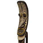 Деревянная статуэтка Абориген в маске Aboriginal Man in Mask варинант исполнения - 3 | Loft Concept в Омске