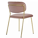 Стул Singer Chair без подлокотников Розовый Велюр варинант исполнения - 3 | Loft Concept в Омске