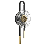 Бра с черным основанием и золотистым декором Bruno варинант исполнения - 1 | Loft Concept в Омске