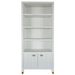 Книжный Стеллаж Elsa Dreams White с задней стенкой варинант исполнения - 6 | Loft Concept в Омске