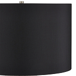 Настольная лампа с белым фактурным корпусом и черным абажуром Twisted варинант исполнения - 2 | Loft Concept в Омске