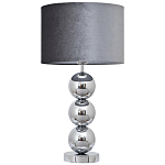 Настольная лампа с основанием в виде металлических сфер Balance Table Lamp Chrome варинант исполнения - 1 | Loft Concept в Омске
