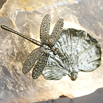 Бра Декоративный лист с стрекозой Glacial Fragment варинант исполнения - 1 | Loft Concept в Омске