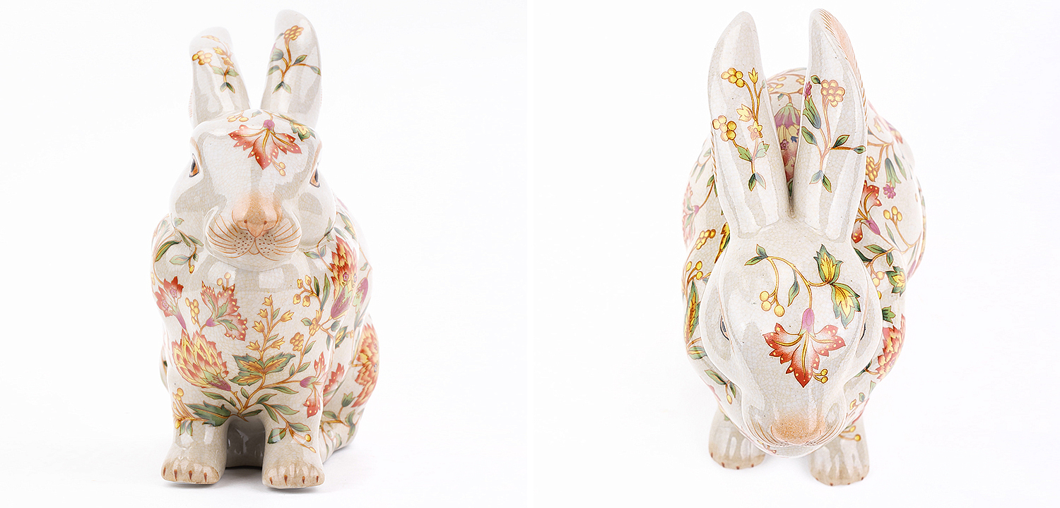 Декоративная статуэтка Porcelain Hare Statuette Декоративная статуэтка Porcelain Hare Statuette - Loft-Concept в Омске