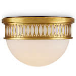 Потолочный светильник с фактурным золотым каркасом Exceptional Classic Design варинант исполнения - 3 | Loft Concept в Омске