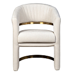 Полукресло Valbonne Chair cream velour варинант исполнения - 1 | Loft Concept в Омске