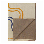 Плед хлопковый по мотивам эвенских орнаментов Ural and Siberian Patterns варинант исполнения - 3 | Loft Concept в Омске