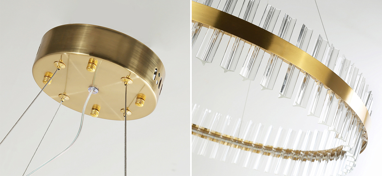Кольцевая светодиодная люстра Ring Horizontal Кольцевая светодиодная люстра Ring Horizontal - Loft-Concept в Омске